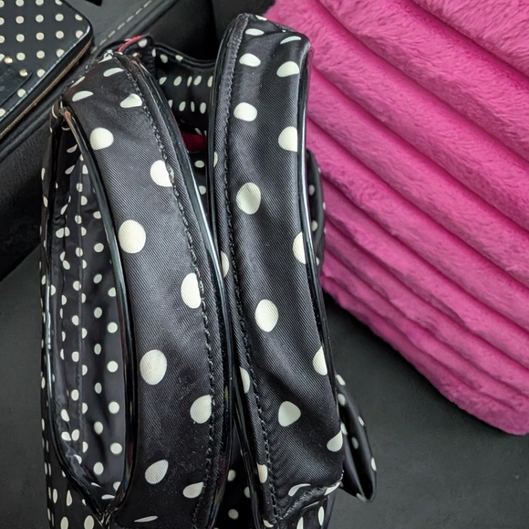Kate Spade Black Polka Dot Bag and Wallet - Picture 3 of 11